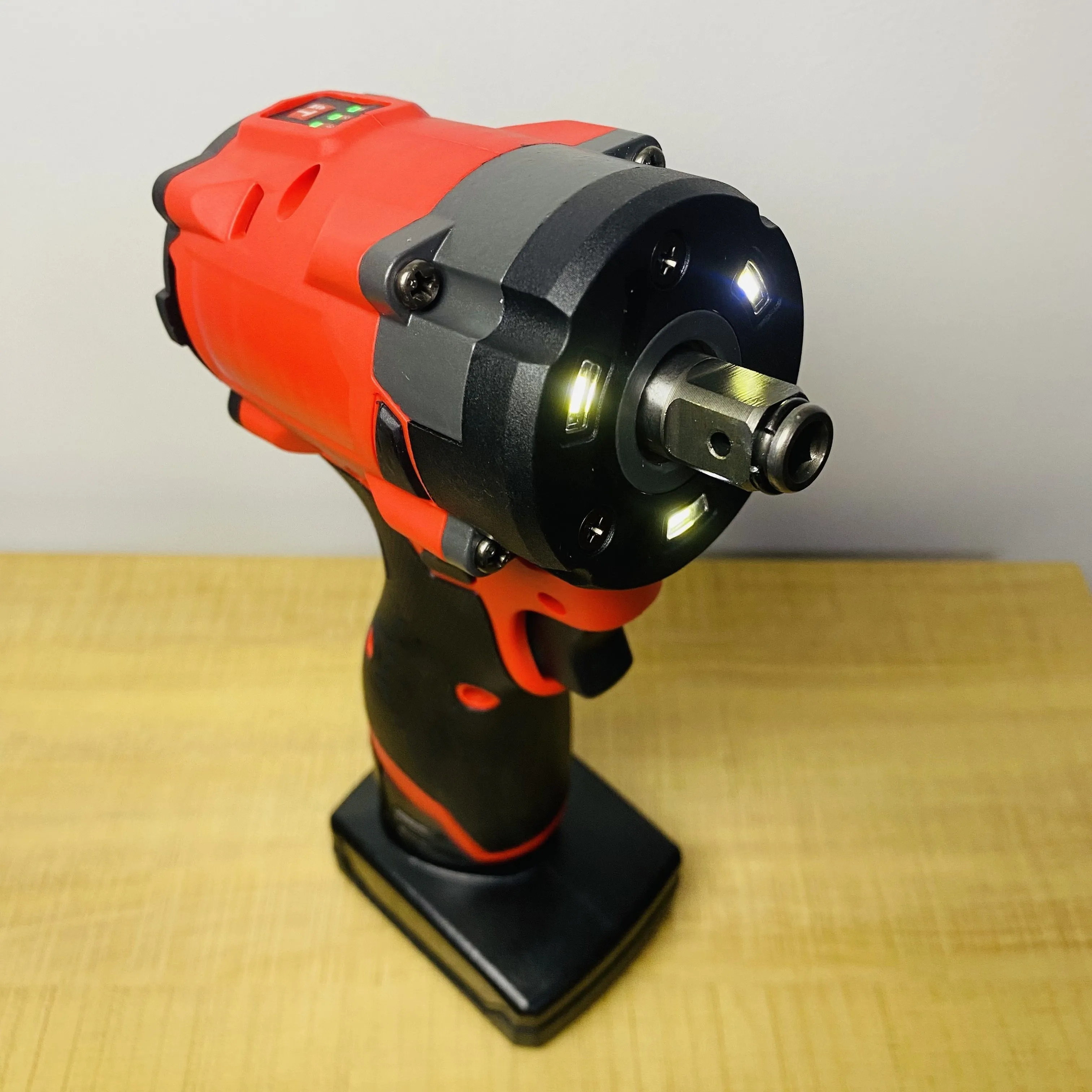 For Milwaukee 12V Battery Cordless 1/2 Electric Wrench Brushless Truck Repair Screwdriver Impact Drill Rechargable Power Tools