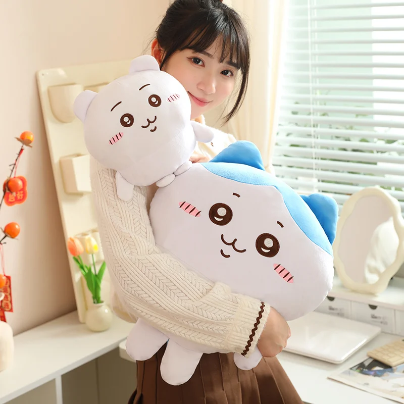 かわいいサンリオハチワールぬいぐるみうさぎ Peluche 枕 Chiikawa ぬいぐるみアニメかわいいぬいぐるみソファベッドバッククッションクリスマスギフト