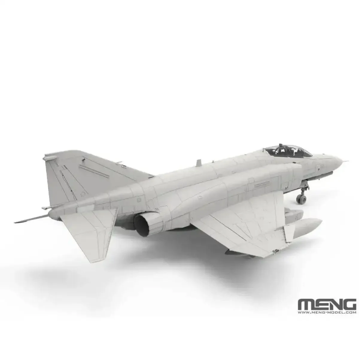MENG MODEL LS-020 1/48 Scale F-4E/2020 TERMINATOR (Turkish Air Force) Fighter Aircraft  Assembly Plastics Model Kit