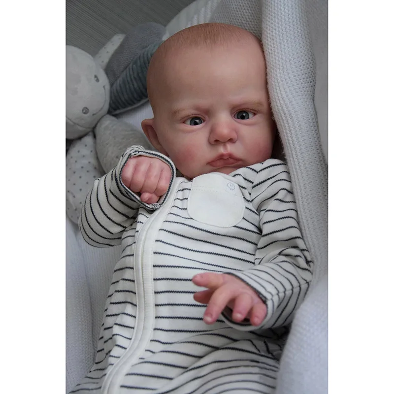 

24-дюймовая 60 см кукла для маленьких мальчиков Cameron с мягким хлопковым корпусом, 3D-кожа ручной работы, кукла высокого качества