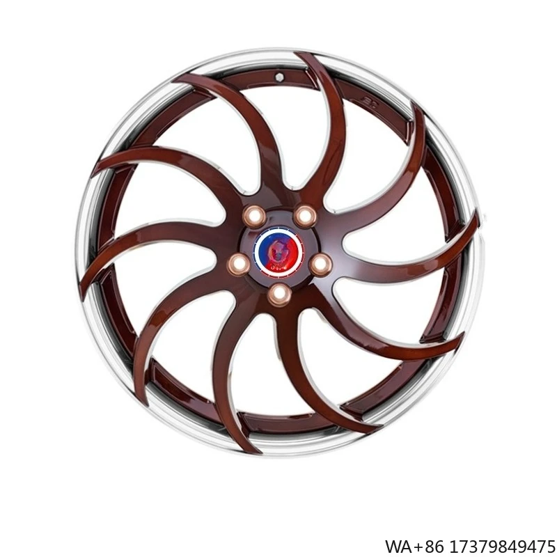 

Custom 2 Piece 5x120 5x112 5x130 Alloy Forged Wheels Rims 20 21 22 Inch Passenger Car for Sale X3 X5 X6 A6 A7 A8