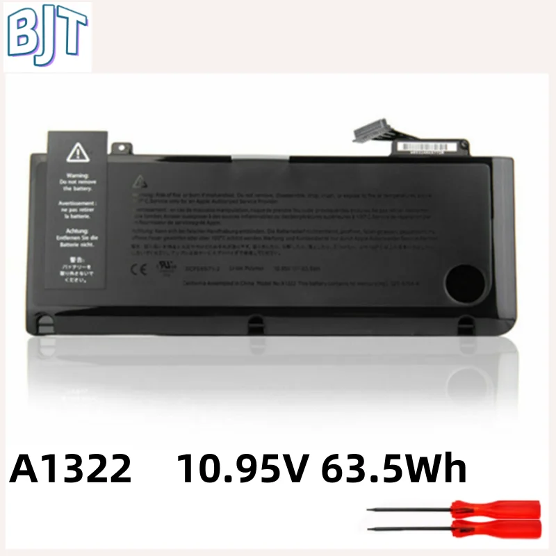 

10.95V 63.5Wh New A1322 Laptop Batteries For Apple MacBook Pro 13" A1278 Mid 2009/2010/2011/2012 MB990 MB991 MC700 MC374 MD313