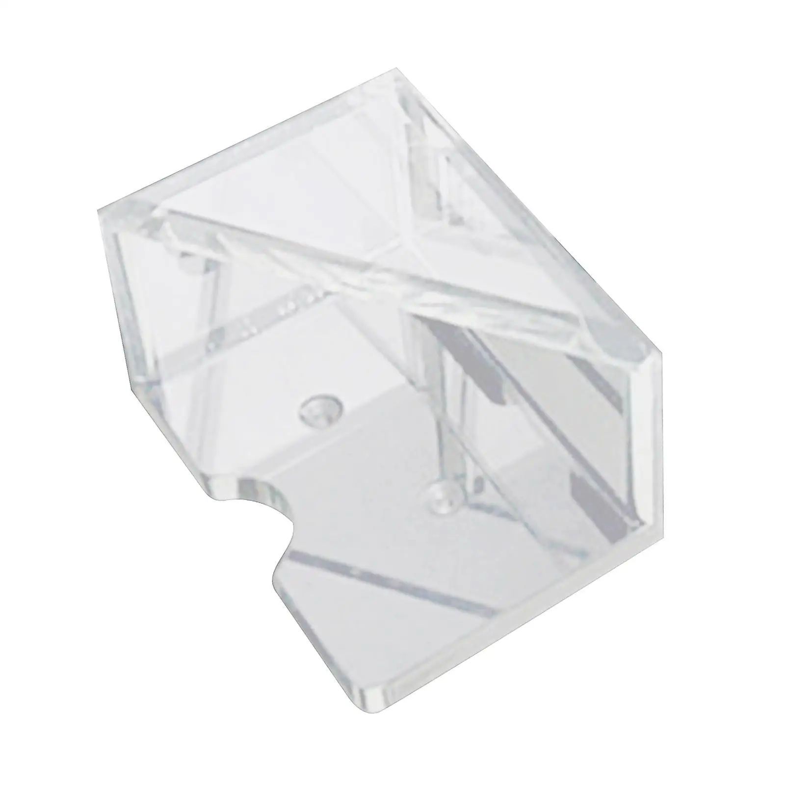 Acrylic Playing Cards Discard Tray Holder for Blackjack Dealer Shoe Poker Casino Table Accessory Durable