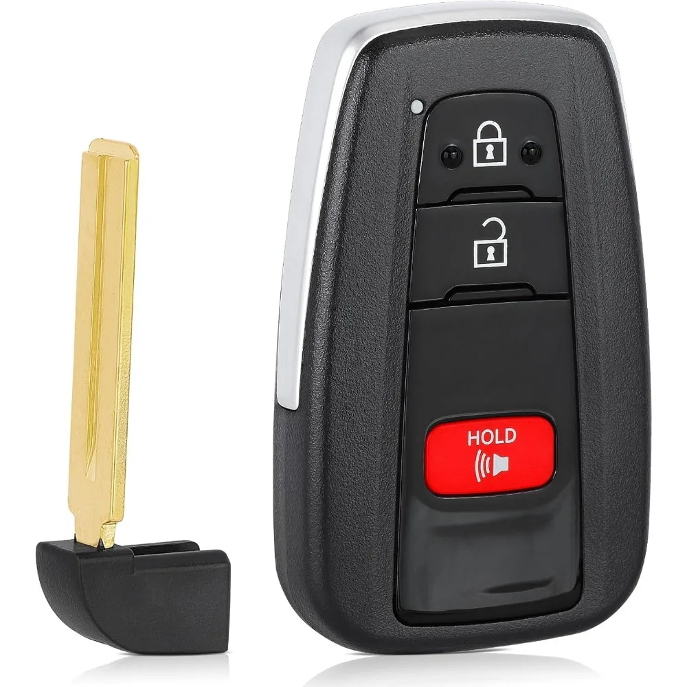 

Replacement Smart Remote Car Key Fob for Toyota Prius 2016-2022 HYQ14FBC 231451-0351 89904-47530 314.3MHz 3Buttons