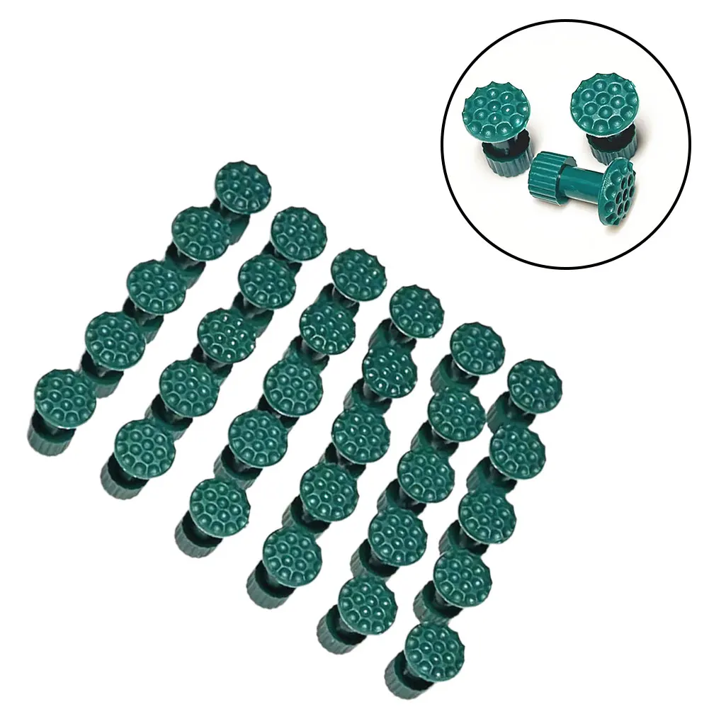 30pcs Car Dents Puller Pulling Tabs Paintless Dent Repair Hail Removal Set For All Puller Tools Green Diagnostic Tools