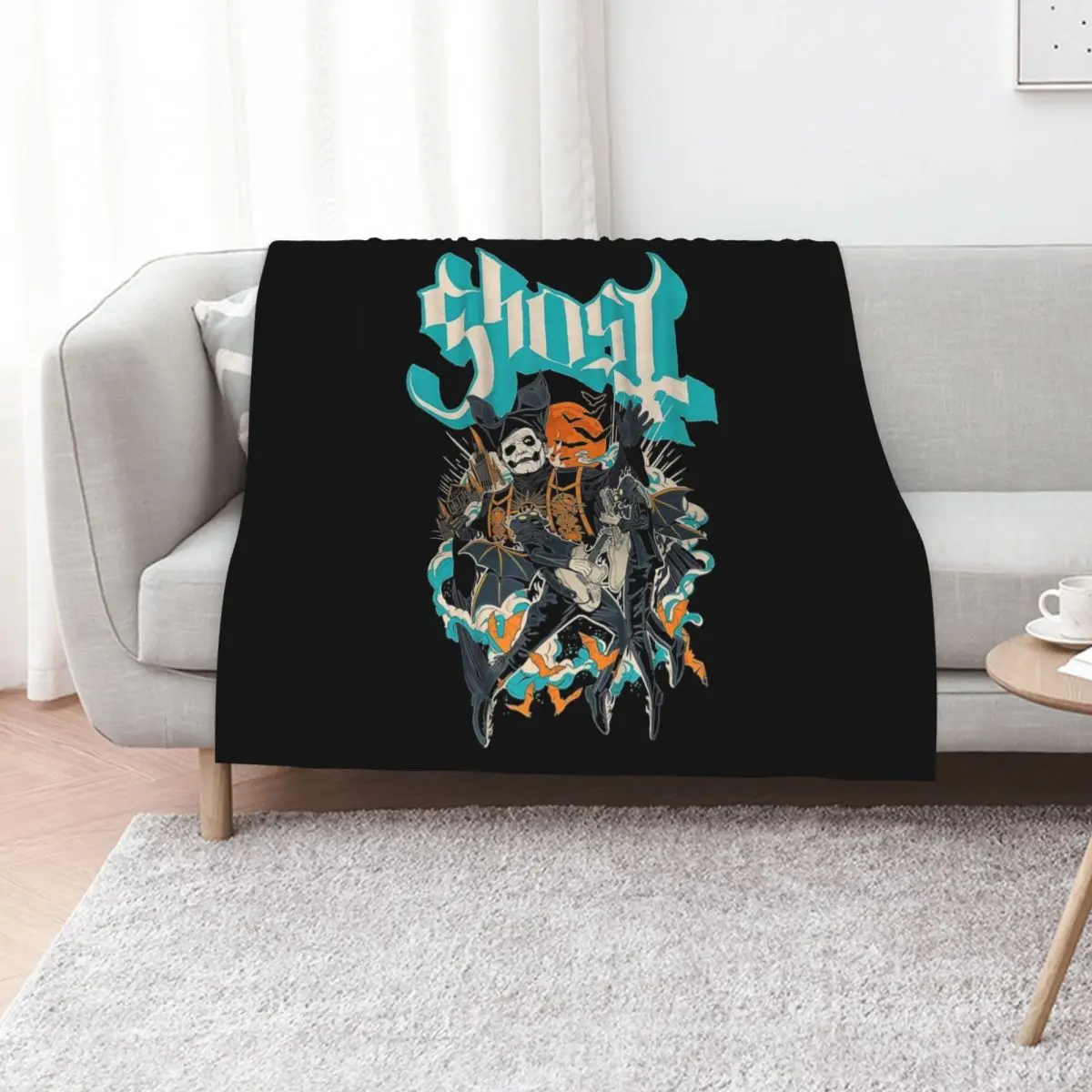 Ghost - Impera Logo Throw Blanket Moving Designers Decorative Sofa Softest Cute Plaid Blankets