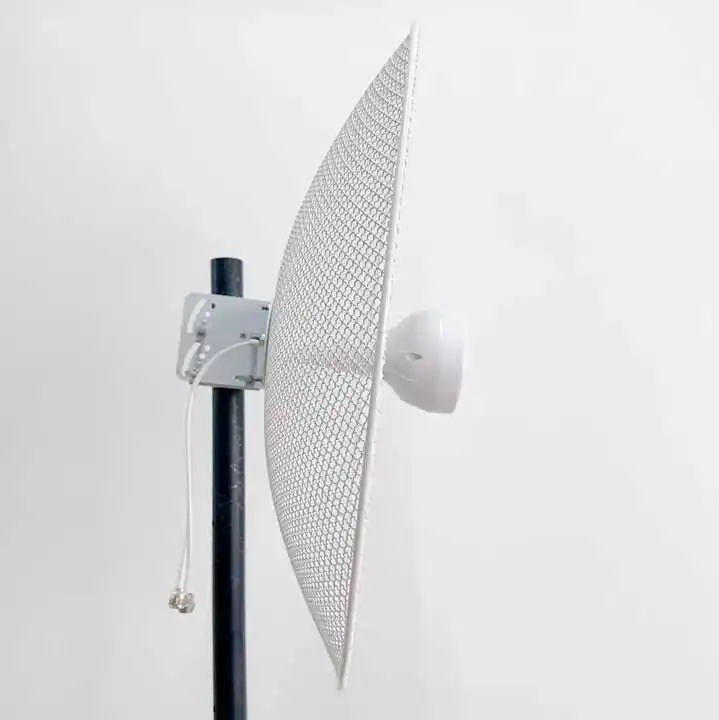 1.7-4.2GHz 2x22dBi hyperbolic Antenna 4G 5G Grid Antenna for huawei radio HYBRID MIMO ANTENNA