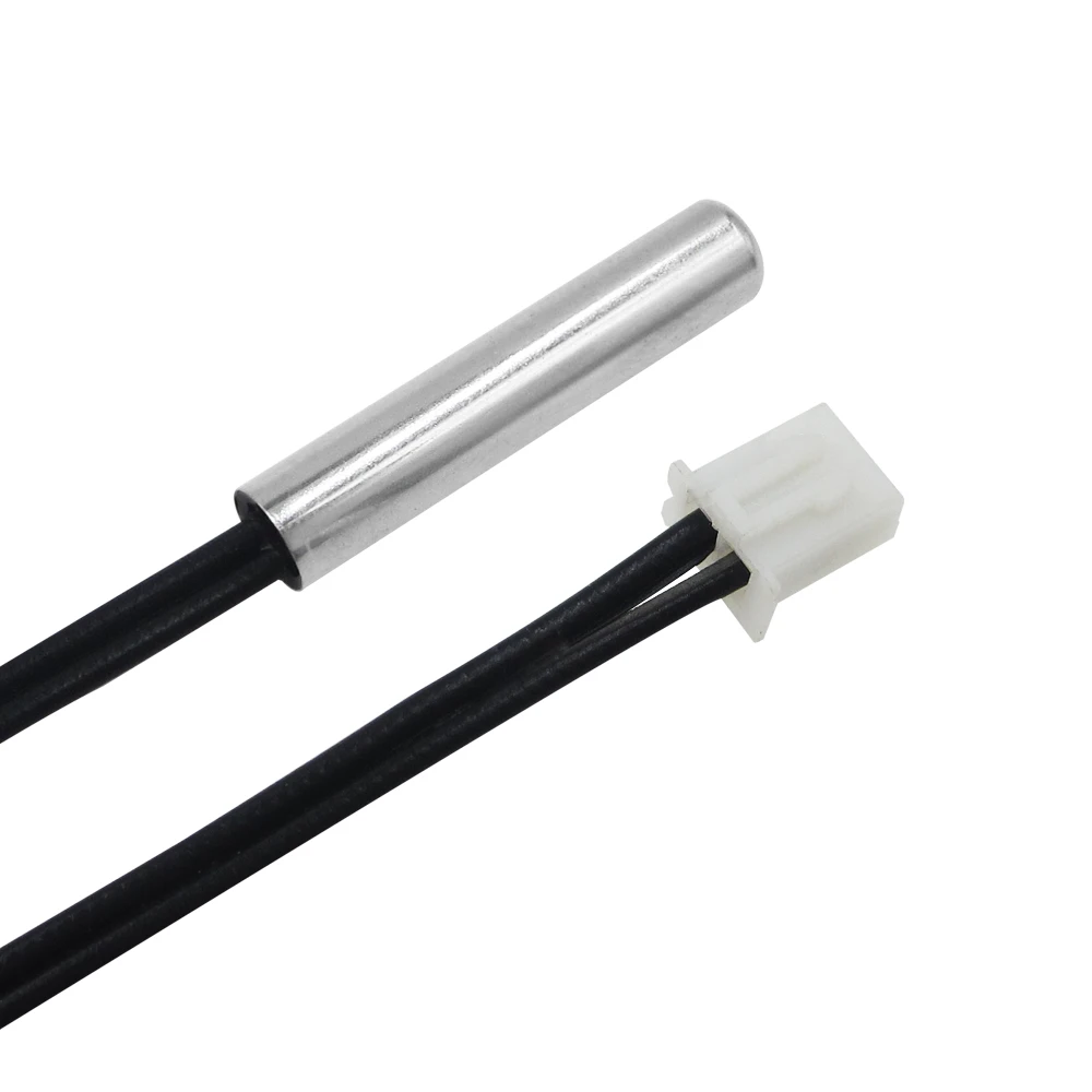 20pcs/lot 1M NTC Thermistor Temperature Sensor Waterproof Probe Wire 10K 1% 3950 W1209 W1401 cable