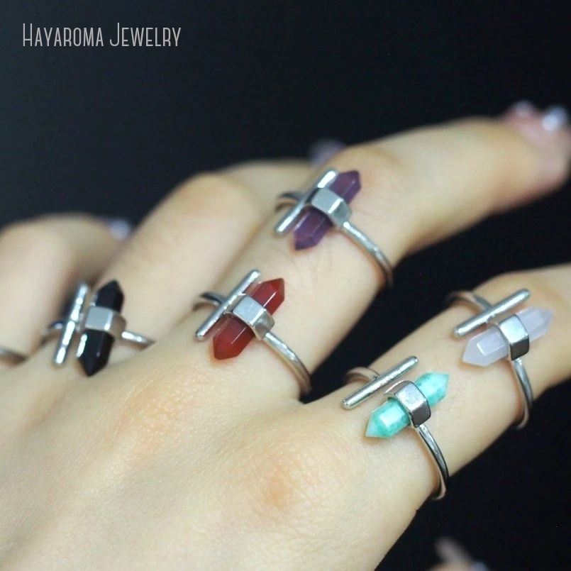 20-pezzi-all'ingrosso-colore-argento-lapislazzuli-pietra-semipreziosa-agate-corniola-anello-di-cristallo-trasparente-rm48752