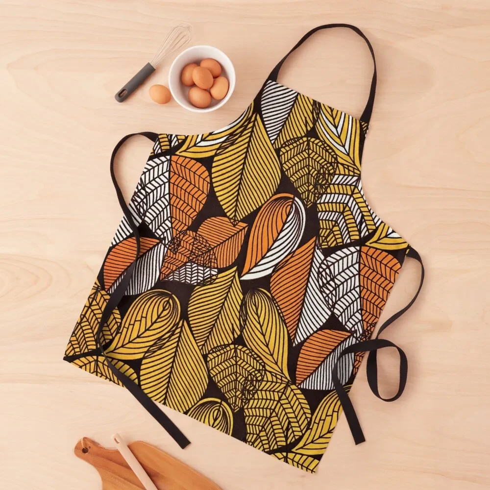 African Wax Print Design Apron Smock for hairdressing Waterproof Kitchen For Women Women's Kitchen Apron