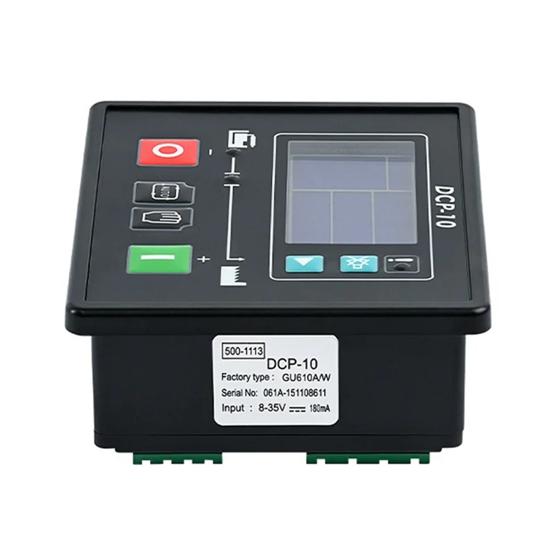A14M DCP-10 Genset Controller เครื่องกําเนิดไฟฟ้าอัตโนมัติ Controller LCD แผงควบคุมดีเซล Genset อะไหล่ GU610A/W 8-35V
