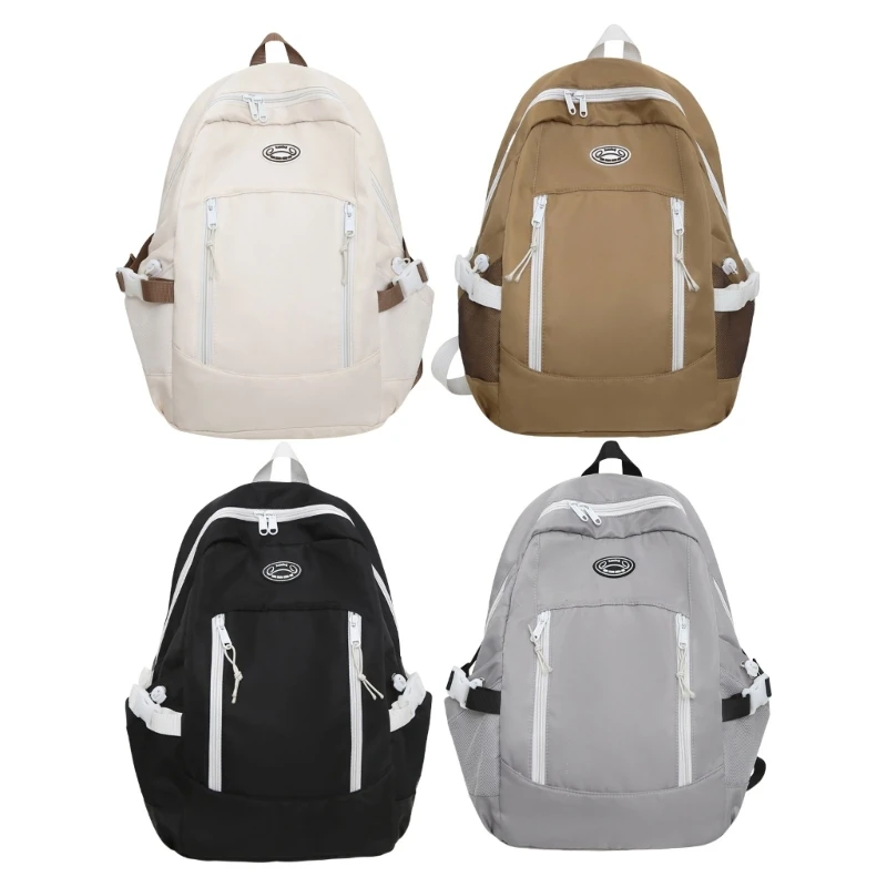 Fashion Backpack Casual Daypack Spacious College School Bag for Men and Women