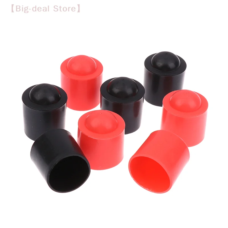 【M】10 pçs borracha bilhar cue inferior capa protetora piscina cue vara cue haste protetor snooker capa bilhar cue colisão capa