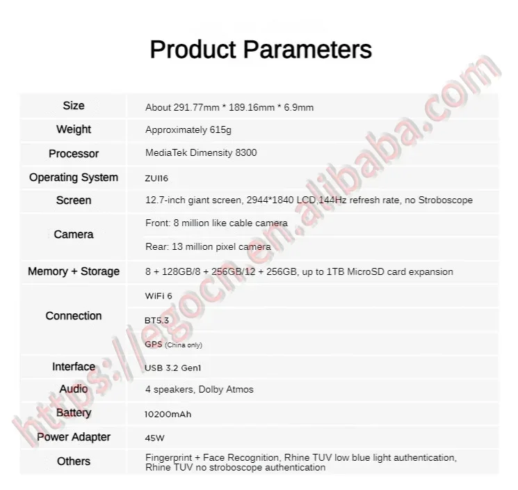 CN ROM Lenovo Tablet Xiaoxin Pad Pro 2025 Second Generation MTKtianji8300 10200mAh Battery 45W Fast Charge LCD Screen 2944*1840