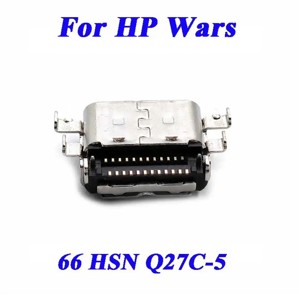 10-100Pcs For HP Wars 66 HSN Q27C-5 Type-c USB Jack Socket Charging Port Connector Base Plug