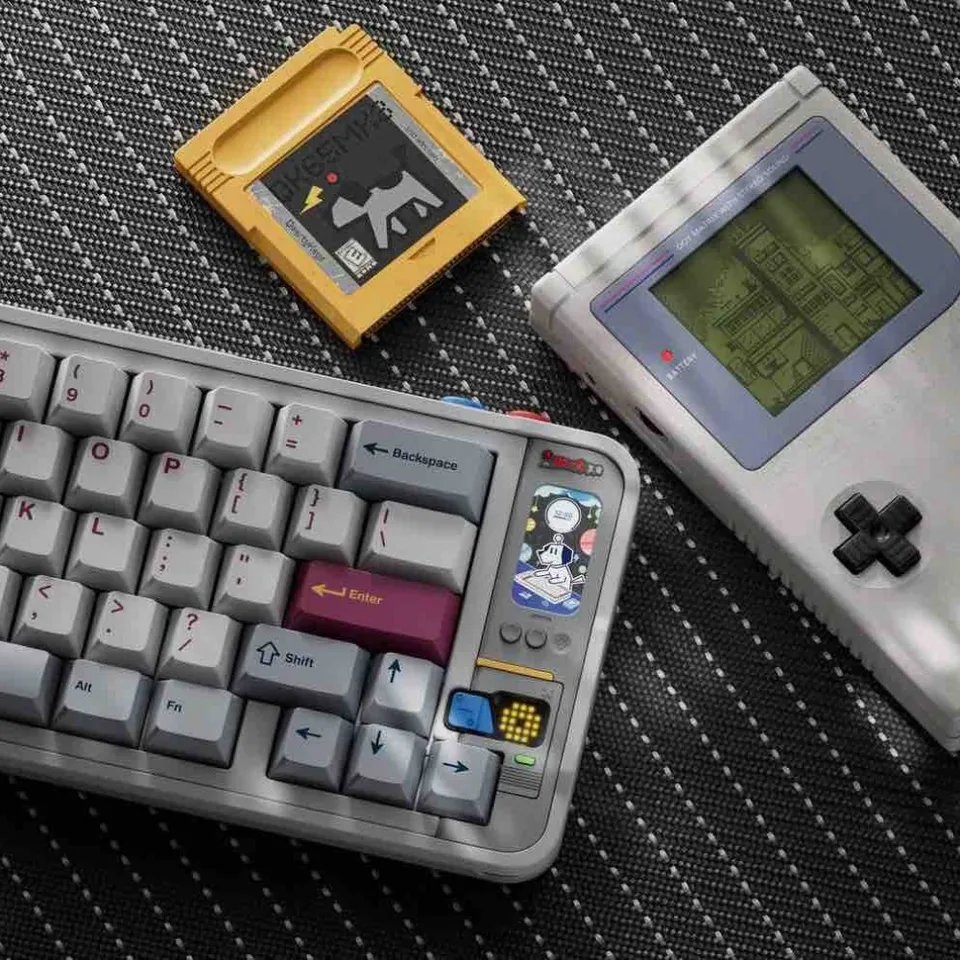 Kit de teclado mecánico QK65 MK3, junta inalámbrica de tres modos