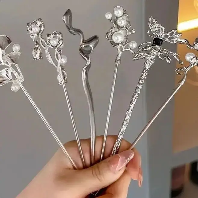 

Палочки для волос в китайском стиле, винтажные палочки для еды, заколки для волос, женские заколки для волос, головные уборы, свадебный головной убор, ювелирные аксессуары