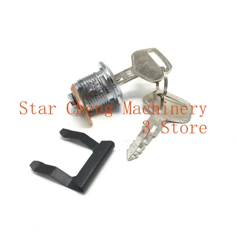 Excavator Accessories for Komatsu PC60/100/120/200/300/360-5-6-7-8 Higher Quality Side Door Lock Core Car Lock System Parts New