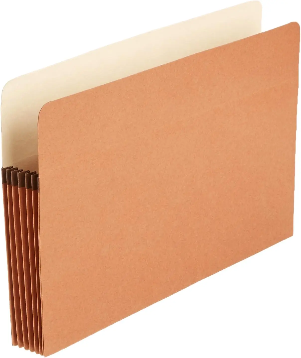 

Legal Size Expanding File Folder, 5.25" Expansion, Large Capacity, Red, 50-Pack, 9.5x14.8 Inches