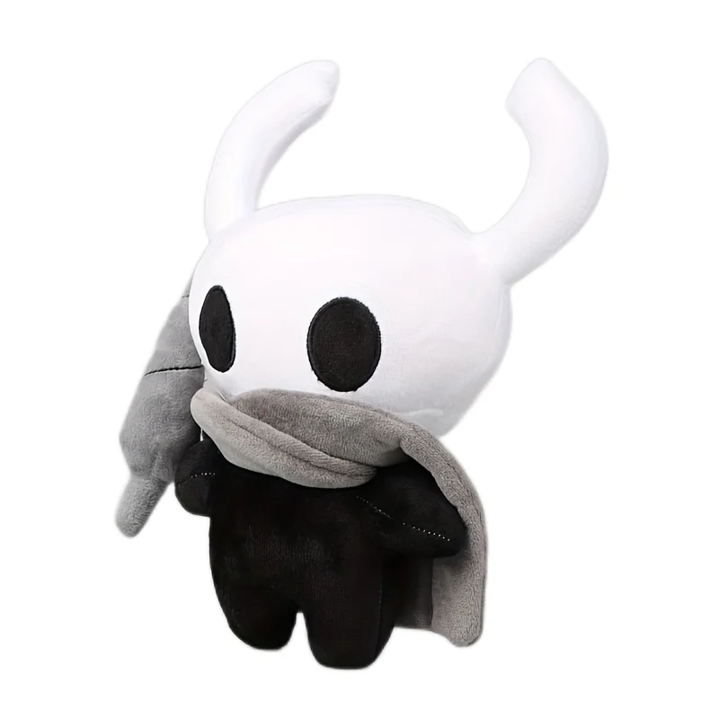 Pluszak Hollow Knight 27 cm Miękka Maskotka z Gry Kreskówkowej Idealny Prezent Urodzinowy dla Chłopców Kolekcjonerskie Zabawki