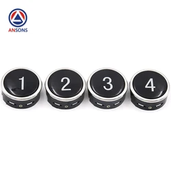 FL-PW MCA Hitachi Elevator Push Button Diameter 38mm COP LOP HOP Circular Button Ansons Elevator Spare Parts