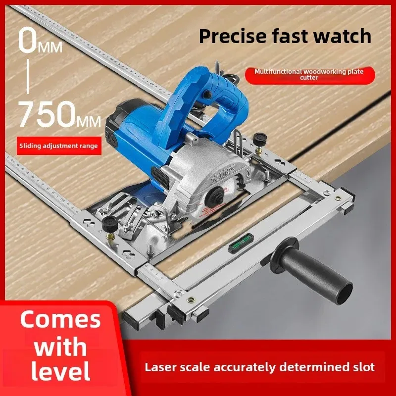 Small Cutting Machine High Precision Baseplate Cutting Guide Positioning Cutting Board Woodworking Router Circular Milling Slo