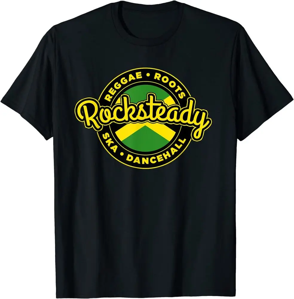 Rocksteady - Skinhead Reggae Roots Ska Dancehall Jamaican T-Shirt For Men Women Summer Tees Cotton Luxury Brand Vintage