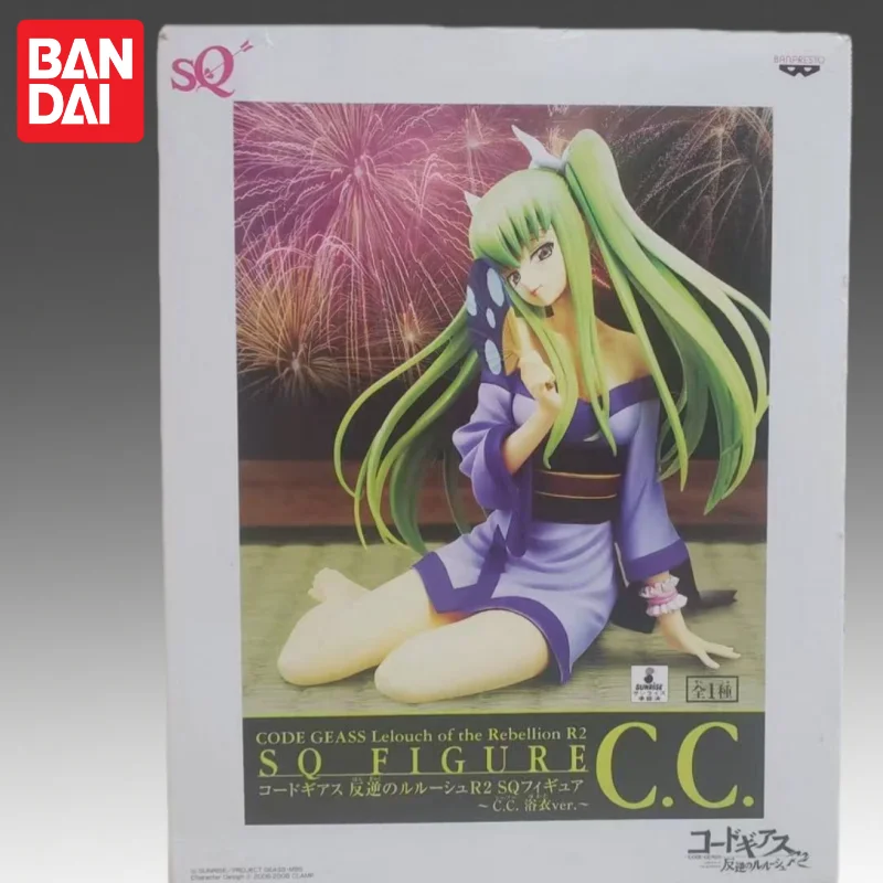 

In Stock Bandai Original Banpresto Lelouch The Rebel C C Action Figure Model Doll Brand New Boxed Anime Characters Garage