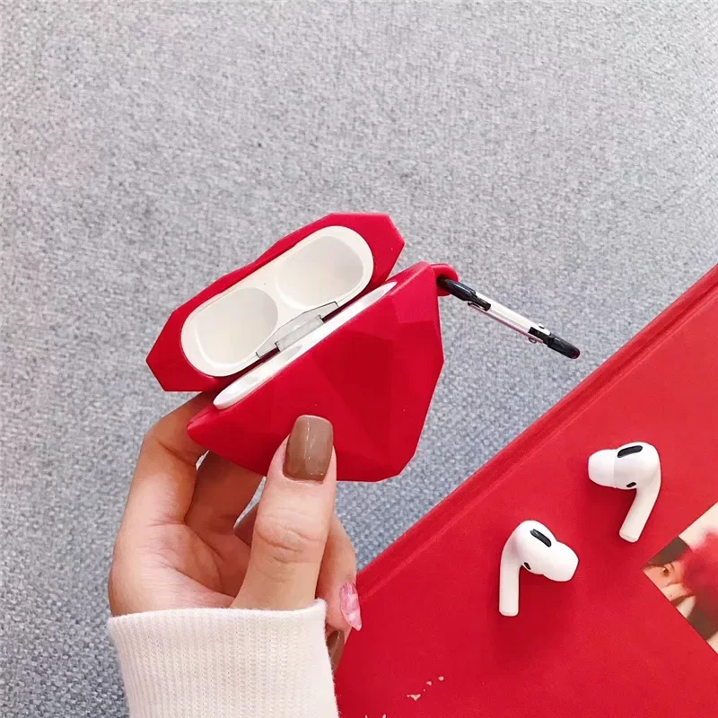 New heart-shaped headphone case for iphone AirPods 1/2 AirPods Pro/AirPods Pro 2/AirPods 3 Love trend headphone case