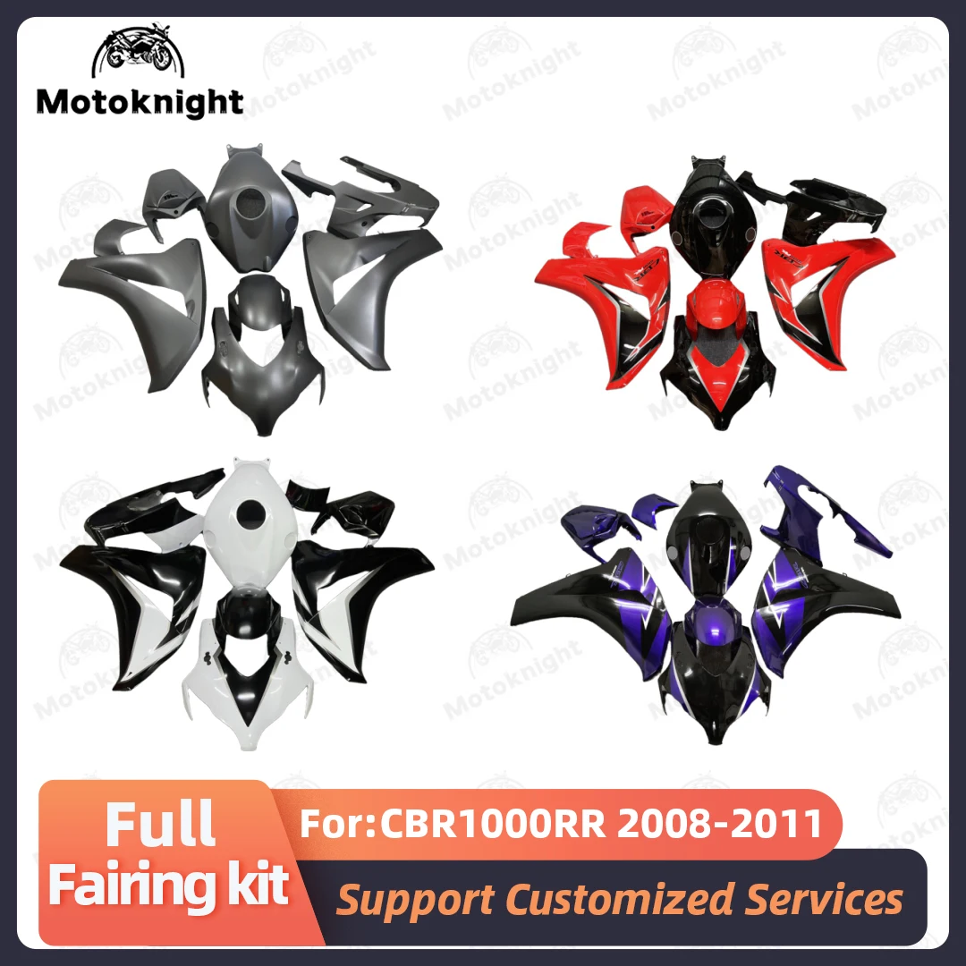 

Motorcycle Full Fairings kits Fit For Honda CBR1000RR CBR1000 2008 2009 2010 2011 Fairing Kit Painted Bodywork New ABS Plastic