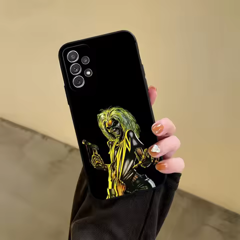 Skeleton Rock Band fashion Phone Case for Samsung Galaxy S23 S24 S20 S21 S22 Ultra Fe Plus M54 A34 A54 A24 A52 A53 Coque