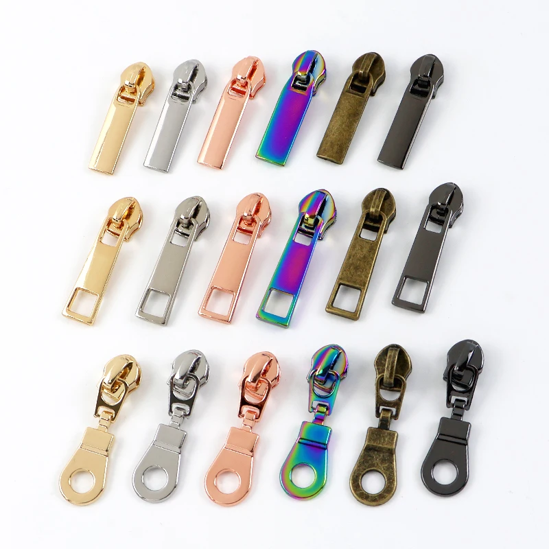 10-100 قطعة 5 #   سحاب المتزلجون ل النايلون البريدي الشريط حقيبة الظهر الإغلاق السوستة المؤشر الملابس البريدي سحب رئيس الخياطة سستة إصلاح أطقم