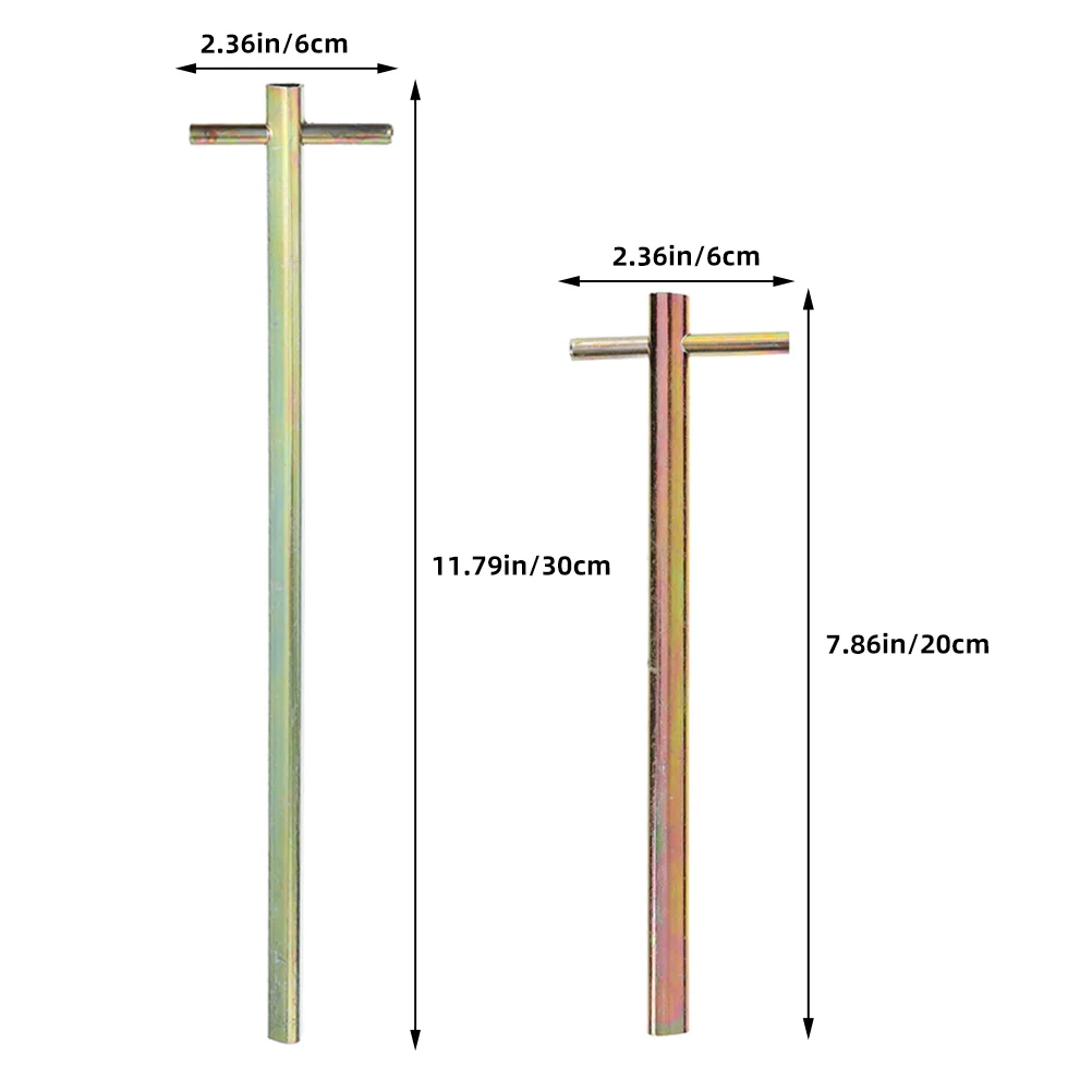 2 pezzi chiave per porta dell'ascensore chiave di caduta dell'ascensore chiave di blocco dell'ascensore chiavi dell'ascensore chiave triangolare chiave del pompiere chiave di sollevamento triangolare per Pu