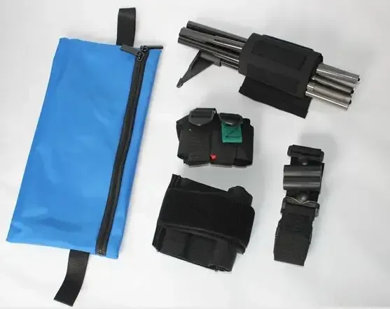 メドレスク工場製 新発売 人気商品 調整可能 軽量 頑丈 カーボンファイバー製 トラクションスプリント 救助 緊急 トラクションレッグスプリント