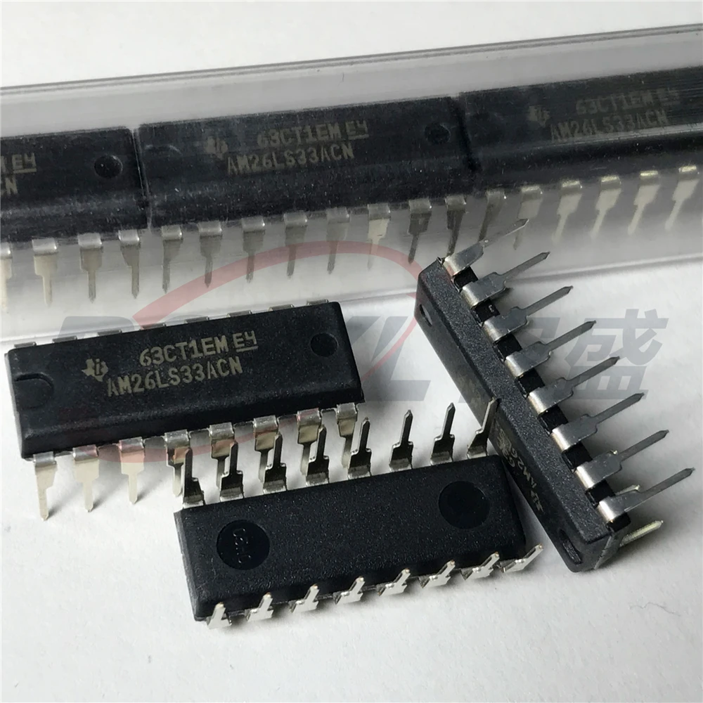 AM26LS33ACN DIP-16P Integrated Circuits Quadruple Differential Line Receivers New Original 10pcs/Lot