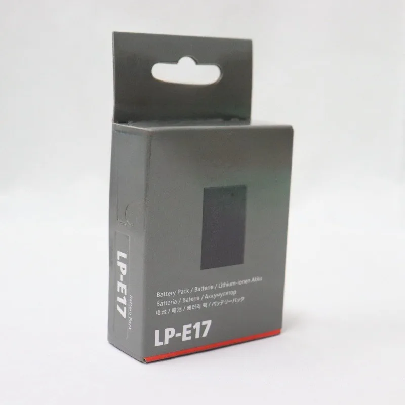 1040mAh LP-E17 Battery for Canon EOS R50 R8 RP 850D 77D 200DII M50 M6 Mark II Kiss X90 DSLR Camera Battery Full Decode