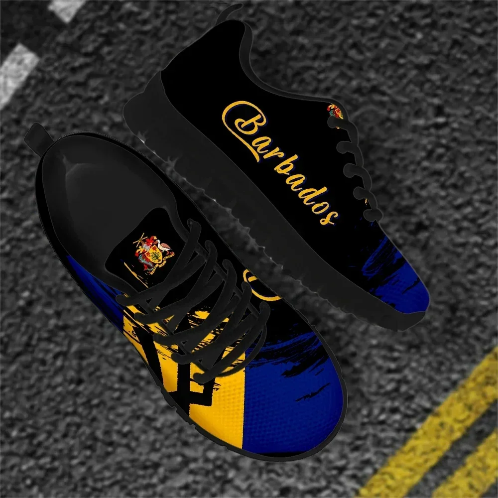 Shoes for Women Republic of Barbados Flag Brand Designer Men Sport Mesh Sneakers Fashion Couple Athletic Running Footwear