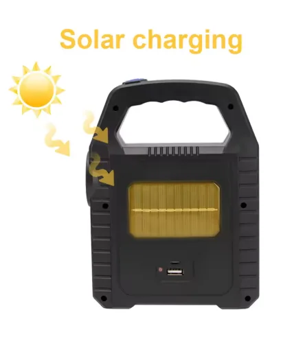 

outdoor portable Solar led emergency lights camping lights lighting camping lights USB rechargeable light searchlight