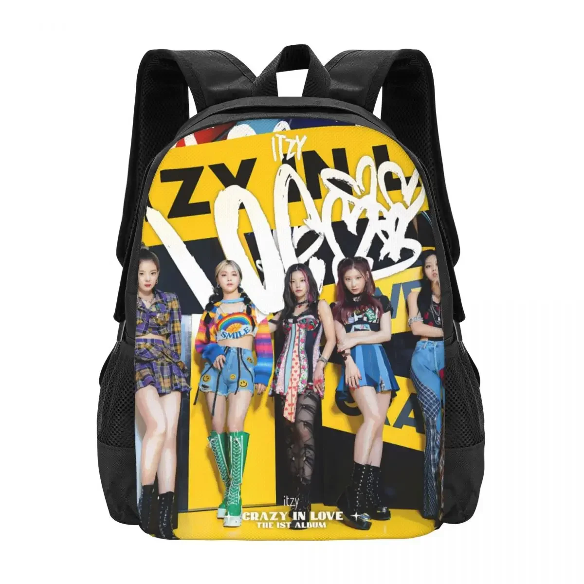 Kpop Group ITZY Travel Laptop Backpack, Business College School Computer Bag Gift for Men & Women