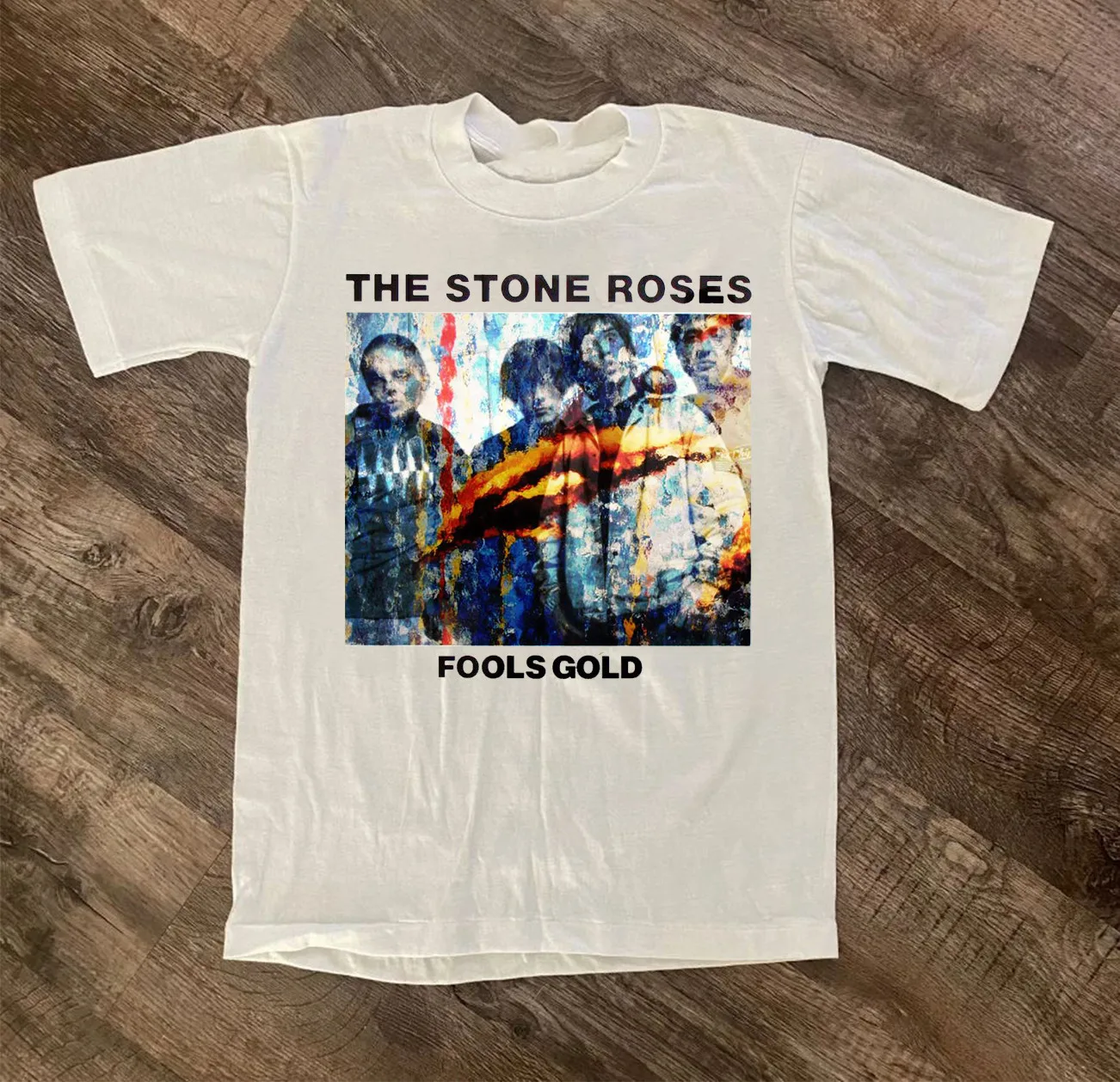 The Stone Roses Band Fools Gold Unisex T-Shirt Full Size GS228