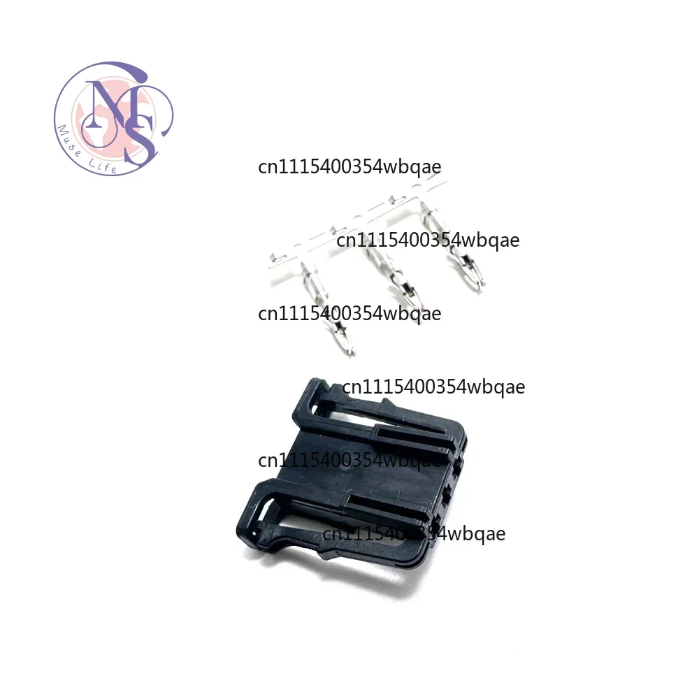 1 Set OEM 3Pin Auto Tail Lights Wiring Harness Unsealed Socket For VW Car Replacement Connector Accessories 1T0972703 3B0972703