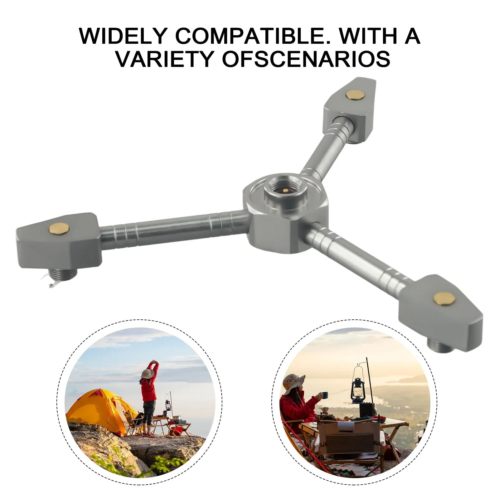 Gas Tank Conversion Adapter  Decompose 1 Tank into 3 Outputs  Ensure Optimal Gas Distribution  Quality Material