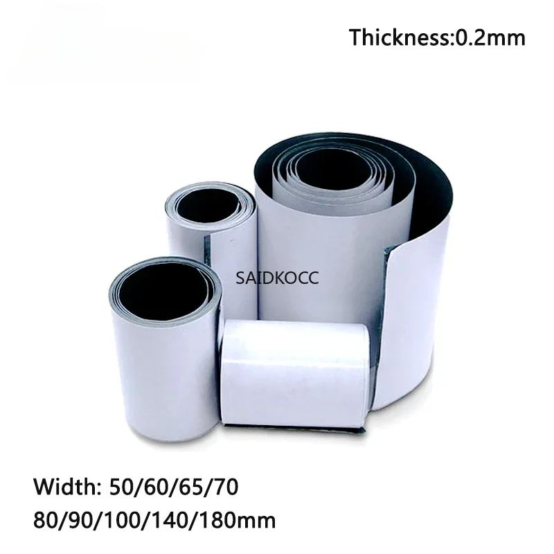 SAIDKOCC W1m 50mm-180mm 18650 Battery Adhesive Insulation Gasket Paper Cell Insulating Glue Patch Electrode Insulated Pads Paper