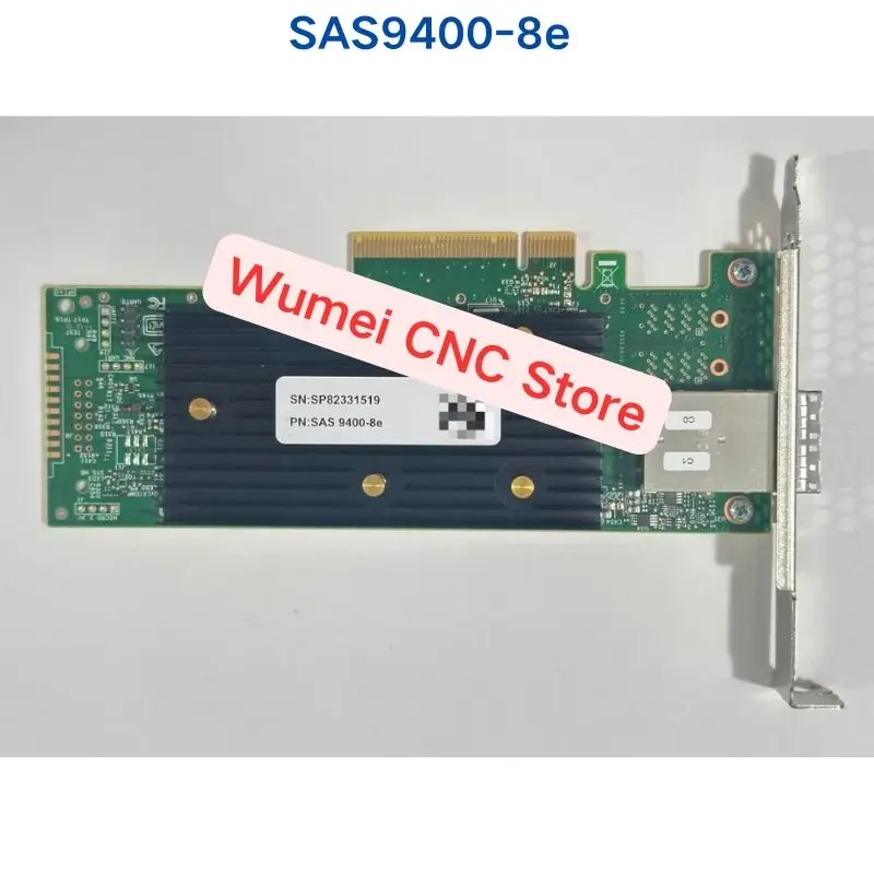 Second-hand test OK original RAID card SAS 9400-8e / 9400-8e Equipped with full height baffle