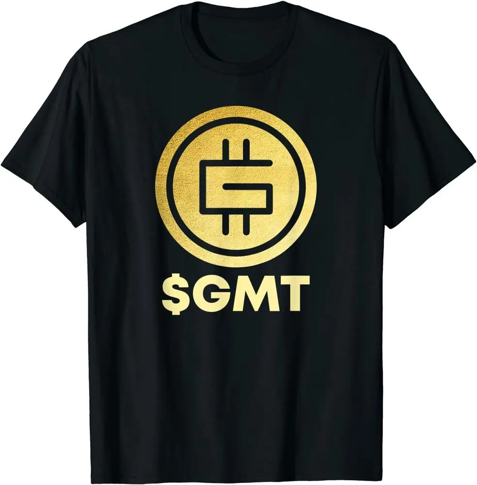 STEPN GMT Token Coin Crypto Blockchain Move To Earn T-Shirt Cotton Luxury brand vintage oversized