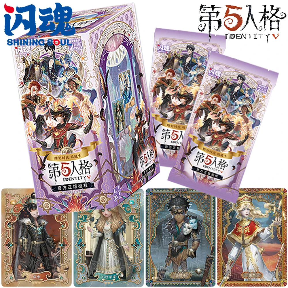 SHINING SOUL Genuine Identity V Collection Card Player Like Game Peripheral Patricia Aesop Carl Exquisite Character Pattern Card