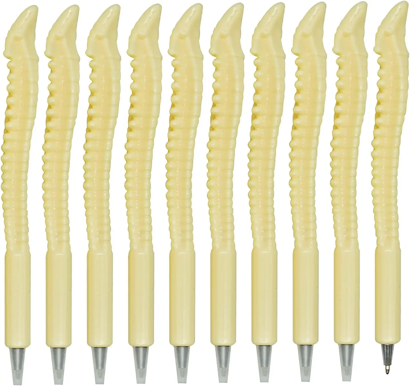 

12 Pcs Novelty Bone Pens Spine Shape Ballpoint Pen for Doctor Nurses Present Party Favor Halloween day Back To School