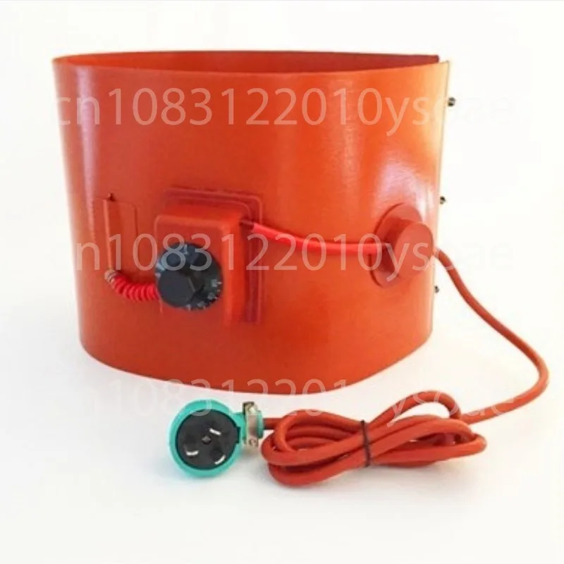 200-Liter Oil Drum Heating With Silicone Heating With Silicone Rubber Heating Strip 1740x250mm 2000W With Knob