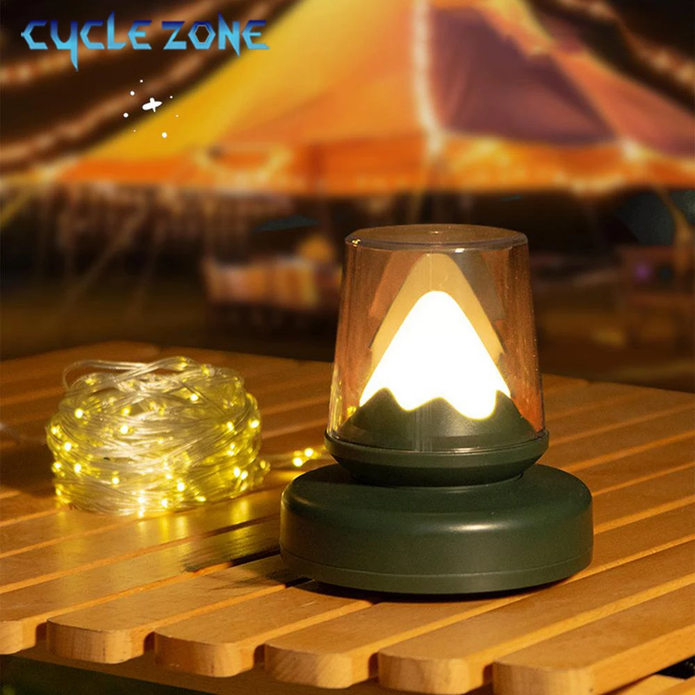 

2 в 1, многофункциональный фонарь для кемпинга, портативный гирляндный светильник с несколькими режимами, инструмент для путешествий на открытом воздухе, желтая лампа