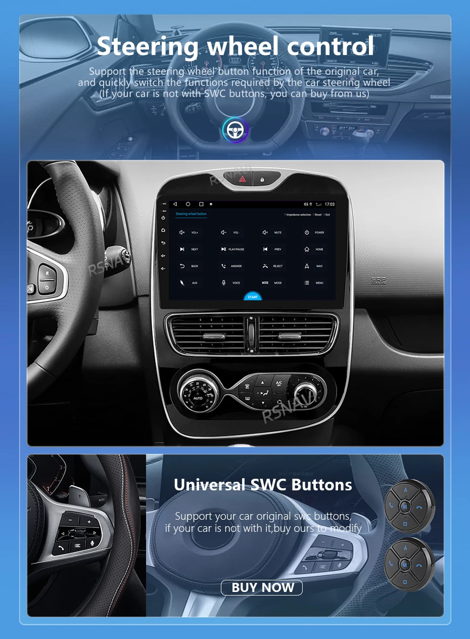 Android 16 CarPlay Stereoanlage für Renault Clio 4 BH98 KH98 2012-2016 2K QLED Android Autoradio Multimedia-Videoplayer GPS AI-Sprachsteuerung – Detail 13